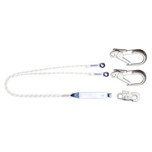 AZ011/ABM/2LB100/2XAZ023 Ayarlanabilir Uzunluklu Çift Kollu Şok Emicili Lanyard