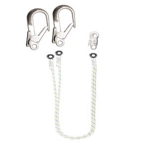 LB102/AZ011/AZ023X2 Çift Kollu Şok Emicisiz Lanyard