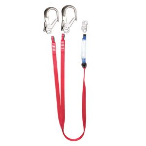 AZ002/BW800/AZ023X2 Kolon Tipi Çift Kollu Şok Emicili Lanyard