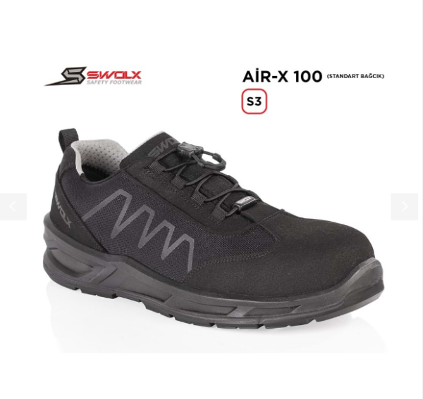 Swolx İş Ayakkabısı - Air-X Standart Bağcık 100 S3