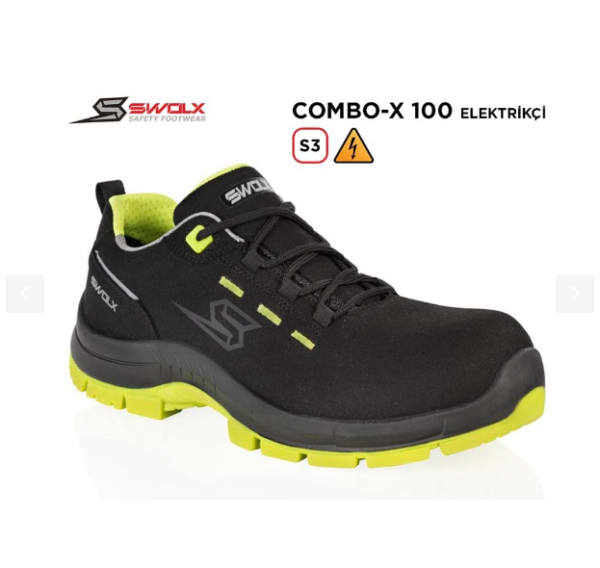 Swolx İş Ayakkabısı - Combo-X 100 S3 Elektrikçi