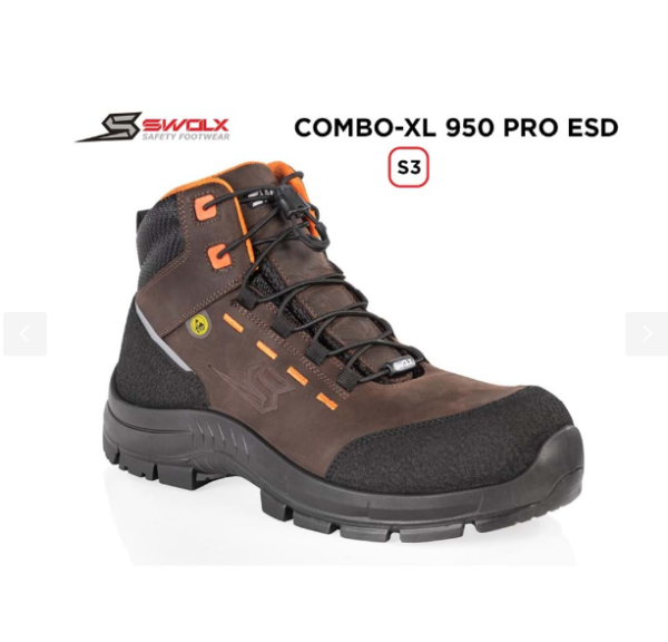 Swolx İş Ayakkabısı - Combo-XL Pro Esd 950 S3